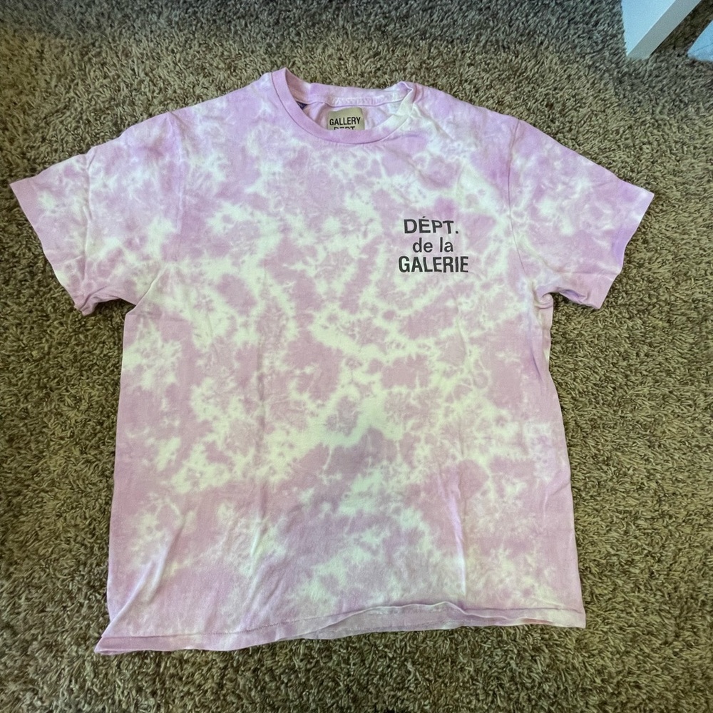 Gallery Dept. Lavender and White Tee